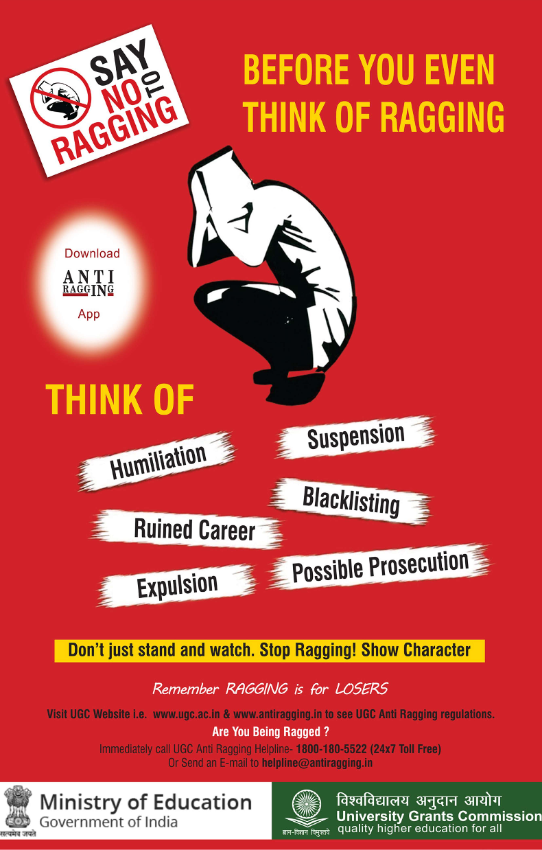 Anti Ragging Poster