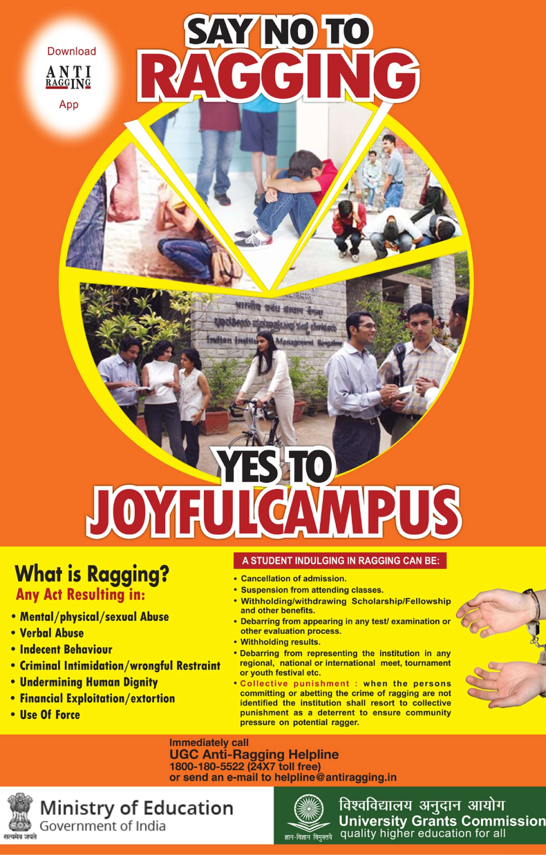 Anti Ragging Poster